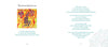 Two pages from Schiffer Publishing, Ltd.’s "Rumi's Gift Oracle Cards" feature vibrant art of a figure with a tiger and poetry on love, madness, and transformation. Text appears in black on white backgrounds, echoing Rumi’s mystical style.