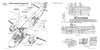 Diagram from "B-25 Mitchell, Vol. 1: The A through D Models in World War II" by Schifferbooks shows labeled parts such as cockpit, gunner positions, bomb bay, escape hatch, and includes fuselage station and cross-section diagrams.