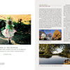 A young girl dressed as a fairy walks toward a rustic wooden house surrounded by greenery and sunlight, evoking the enchanting charm found in Schiffer Publishing, Ltd.'s Magical Fairy Homes and Gardens.