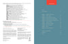An open book shows copyright details on the left and a red Contents heading with chapters on the right, set against blue—a great choice for fans of The ČZ Models 50 and 70 by Schiffer Publishing, Ltd.