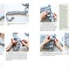 A collage of hands finger knitting, inspired by "Get Started in Finger Knitting" from Schiffer Publishing, Ltd.
