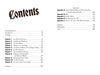 An open book, The Africa Ship by Schiffer Publishing, Ltd., shows the table of contents with a bold "Contents" heading and chapters like airship resupply missions on the left page; the right lists appendices, bibliography, and index with page numbers.