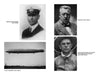 A collage for "The Africa Ship" by Schiffer Publishing, Ltd.: four black-and-white photos—uniformed man, stern older man, airship resupplying over East Africa, and a hatted man—all labeled with names and credits.