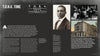 A magazine spread about "The Story of the Blues in 50 Songs" by Schiffer Publishing, Ltd. features a bold title, vintage photos of vaudeville and theaters, and text exploring African American vaudeville and blues history.