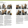 Adventure Whittling by Schiffer Publishing, Ltd. features a twelve-step photo guide for carving a cat and moon pendant from wood, illustrating every stage of shaping and detailing with the proper carving tools and gloves. Perfect for beginners in whittling, this step-by-step project offers detailed instructions and helpful tips printed on both pages, making it an excellent addition to your wood carving project collection.