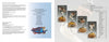 A spread from "Concepts to Caricatures" (Schiffer Publishing, Ltd.) shows a dedication on the left and four detailed woodcarved baseball player figurine photos on the right; the contents page lists chapters about baseball characters.