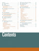 The table of contents in Carving Marine Mammals with Power by Schiffer Publishing, Ltd. lists chapters on carving, tools, sanding, painting, finishing projects—including marine mammal techniques—with page numbers. The lower half is teal and says "Contents.