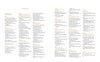 The table of contents for "Norway's Knitted Heritage" by Schiffer Publishing, Ltd. lists 13 numbered chapters with subsections on workshop methods, arranged in four columns with page numbers and Nordic-inspired pattern designs.